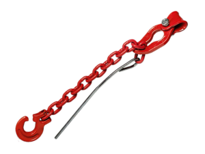 Produktbild von Chokerkette / Rückekette Vierkant – Mit Kuppelschlitzring – 7+8 Mm – Für Forst Und Landwirtschaft